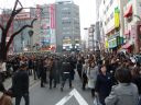 2011年3月11日池袋駅西口